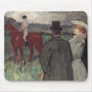 Henride Toulouse-Lautrec an der Rennstrecke, 189 Mousepad