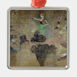Henride Toulouse-Lautrec , das am Rouge tanzt: Ornament Aus Metall