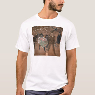 Henride Toulouse-Lautrec  , das am Rouge tanzt T-Shirt