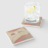 Henride Toulouse-Lautrec | das Bett, c.1892-95 Steinuntersetzer (Seitenansicht)