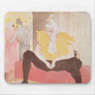 Henride Toulouse-Lautrec   das Clowness Cha-U-Kao Mousepad