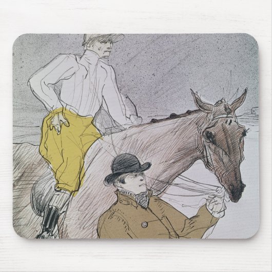 Henride Toulouse-Lautrec |, das der Jockey zu Mousepad (Vorne)