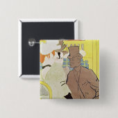 Henride Toulouse-Lautrec | das Engländer an Button (Vorne & Hinten)
