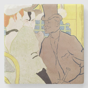 Henride Toulouse-Lautrec das Engländer an Steinuntersetzer
