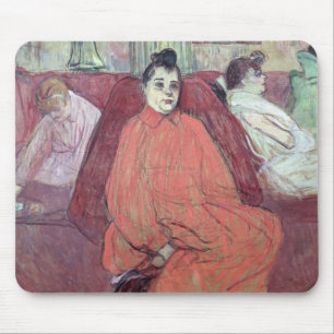 Henride Toulouse-Lautrec der Diwan, 1893 Mousepad