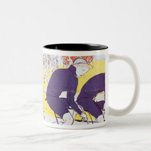 Henride Toulouse-Lautrec   die Simpson-Kette, 189 Zweifarbige Tasse