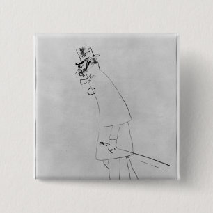 Henride Toulouse-Lautrec   ein Haus-Doktor Button