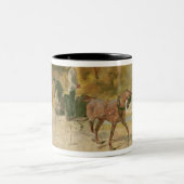 Henride Toulouse-Lautrec | ein Hund-Wagen Zweifarbige Tasse (Mittel)