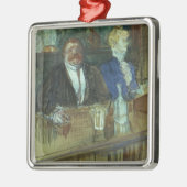 Henride Toulouse-Lautrec | im Bar: Der fette Ornament Aus Metall (Links)