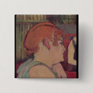Henride Toulouse-Lautrec im Salon am Ru Button