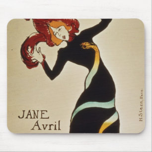 Henride Toulouse-Lautrec   Jane Avril 1899 Mousepad
