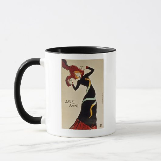 Henride Toulouse-Lautrec | Jane Avril 1899 Tasse (Links)