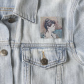 Henride Toulouse-Lautrec | Marcelle, 1894 Button (Beispiel)