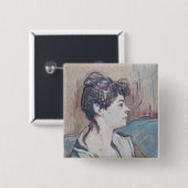 Henride Toulouse-Lautrec | Marcelle, 1894 Button (Vorne & Hinten)