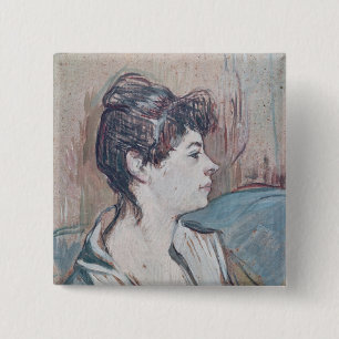Henride Toulouse-Lautrec   Marcelle, 1894 Button