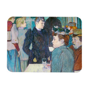 Henride Toulouse-Lautrec Moulin de la Galette Magnet