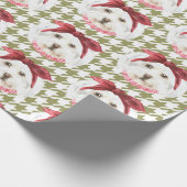 Henrietta, das havanesische Wrapping Paper Geschenkpapier (Ecke)