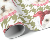 Henrietta, das havanesische Wrapping Paper Geschenkpapier (Rolleneckpunkt)