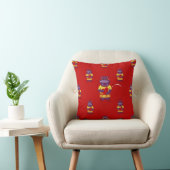 Henrietta Hippo Throw Pillow-Red Kissen (Stuhl )