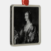 Henrietta Maria Silbernes Ornament (Rechts)