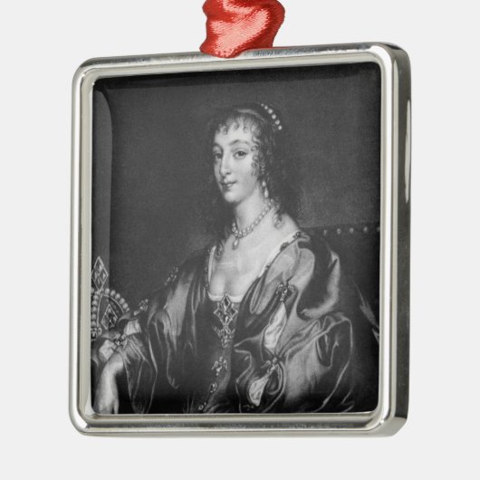 Henrietta Maria Silbernes Ornament (Links)