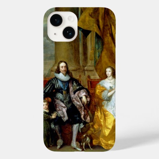 Henrietta Maria und Charles I von Van Dyck Case-Mate iPhone Hülle (Rückseite)