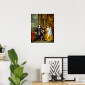 Henrietta Maria und Charles I von Van Dyck Poster (Heimbüro)