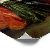 Henrietta Maria und Charles I von Van Dyck Poster (Ecke)