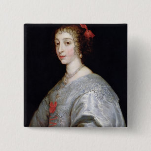 Henrietta-Maria von Frankreich Button