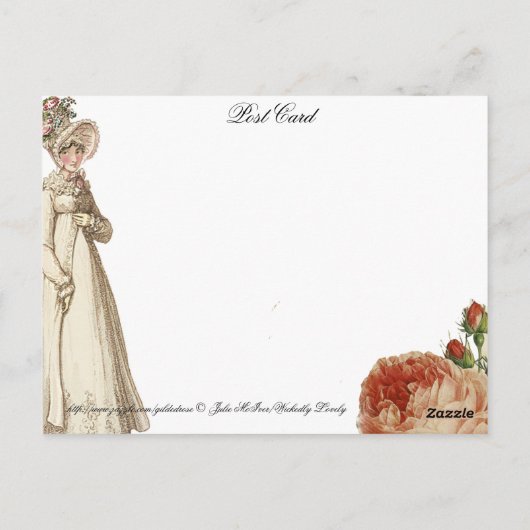 Henrietta Postkarte (Rückseite)