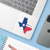 Henrietta Texas Aufkleber (Laptop mit iPhone)