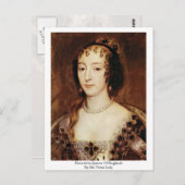 Henriette, Königin von England, von Sir Peter Lely Postkarte (Vorne/Hinten)