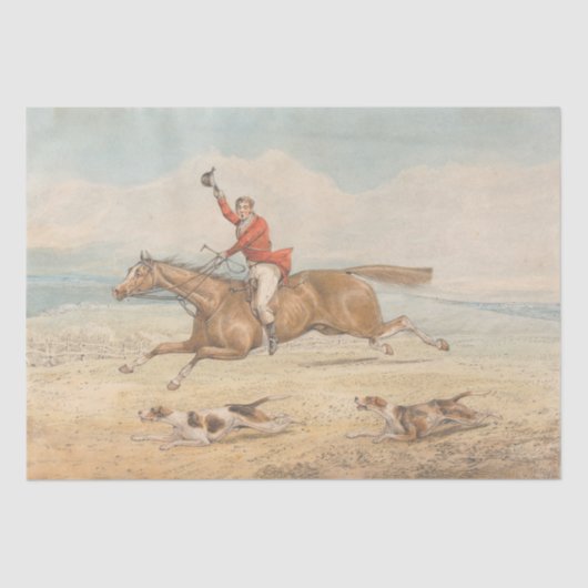 Henry Alken | A Whipper-In Seidenpapier (Vorderseite)