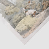 Henry Alken | Dogs Chasing Pheasants Seidenpapier (Ausschnitt)