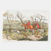 Henry Alken | Fuchsjagd Geschenkpapier Set (Vorderseite 2)