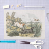 Henry Alken | Jagdhunde auf der Jagd Seidenpapier (Handwerk)