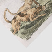 Henry Alken | Mounted Hunter Seidenpapier (Detail)