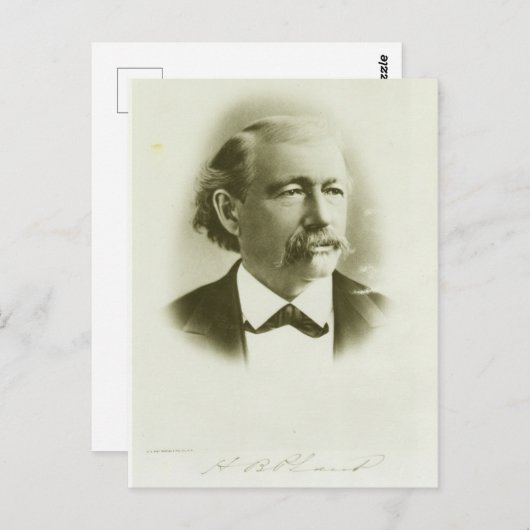 Henry B. Pflanze Postkarte (Vorne/Hinten)