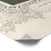 Henry Bennet, 1. Earl of Arlington Poster (Ecke)