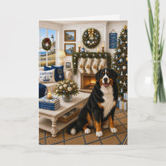 Henry, Bernies Berner Sennenhund Feiertagskarte