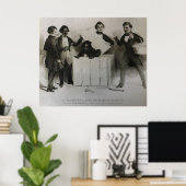 Henry "Box" Brown in Philadelphia Poster (Heimbüro)