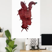 Henry Bradburys gepresste Seetang-Sekunde von zehn Poster (Heimbüro)