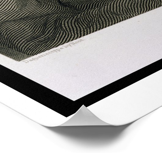 Henry Clay, eingraviert von Alfred Sealey (d.1862) Poster (Ecke)