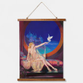 Henry Clive Sultana Aesthetic Oil Painting Wandteppich Mit Holzrahmen (Vorderseite)