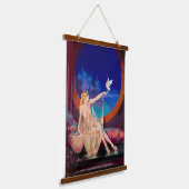 Henry Clive Sultana Aesthetic Oil Painting Wandteppich Mit Holzrahmen (Gewinkelt)