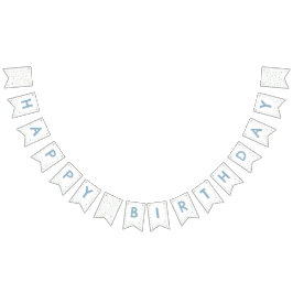 Henry Confetti Watercolor Dots Bunting Flag Wimpelkette