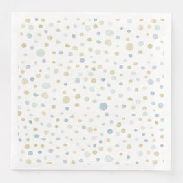 Henry Confetti Watercolor Dots Paper Napkin Serviette