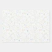 Henry Confetti Watercolor Dots Wrapping Paper Geschenkpapier Set (Vorderseite 2)