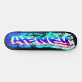 HENRY Customized Graffiti Skateboard (Horizontal)