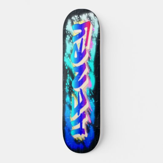 HENRY Customized Graffiti Skateboard (Vorderseite)